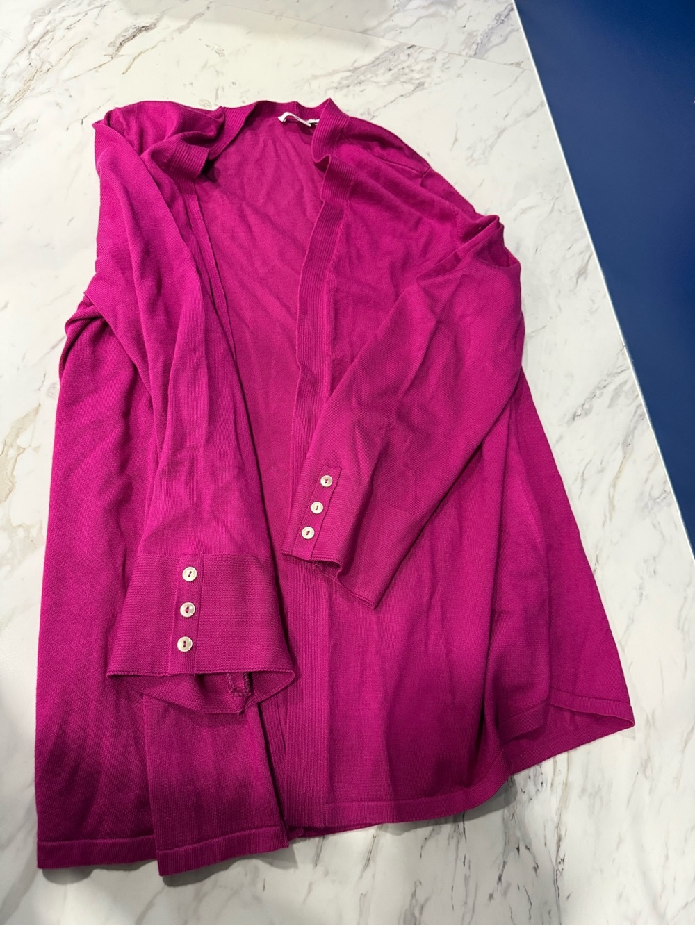 Chico's Magenta Knit Top